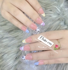 Nails tay sơn gel - cắt da