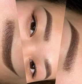 Phun mày tán bột